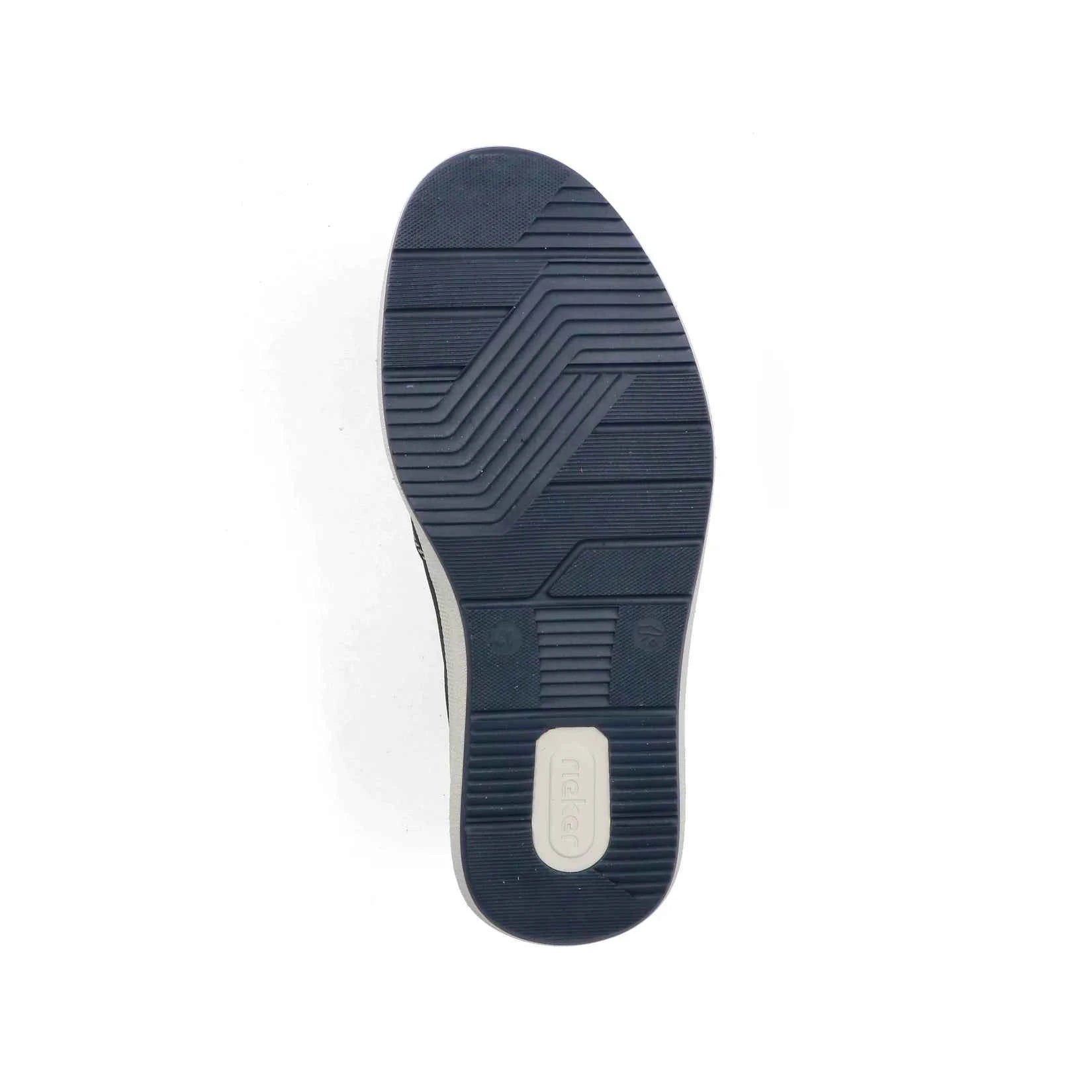 Rieker Men's Comfort Slip-on Shoe - Blue | 16968-14