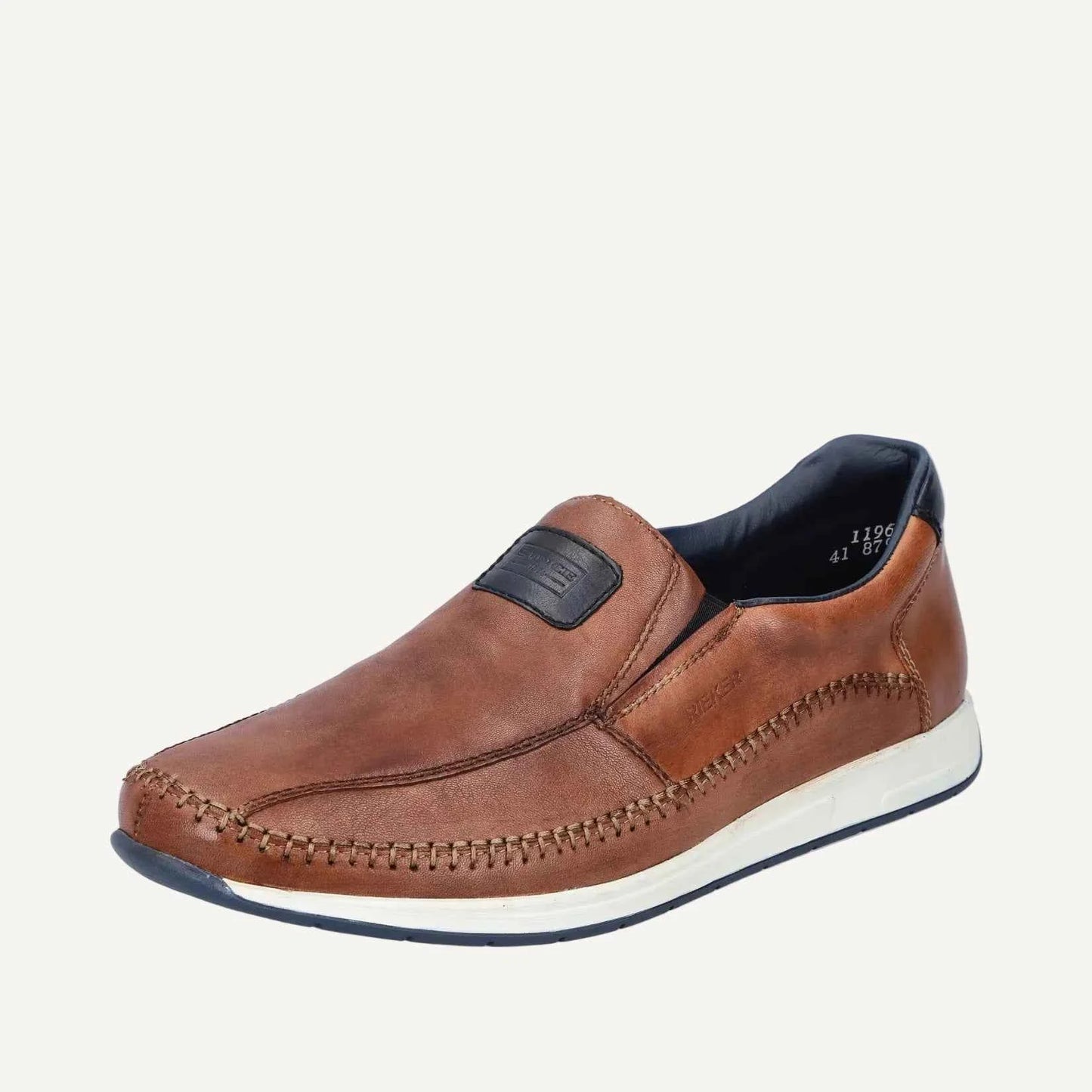 Rieker Men's Casual Slip-on Shoe – Brown | 11962-25