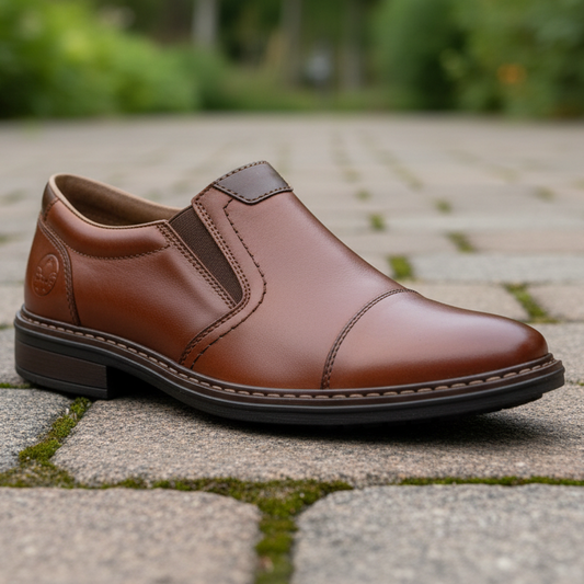Rieker 17659-23 – Brown – Men's Antistress Slip-On Shoe