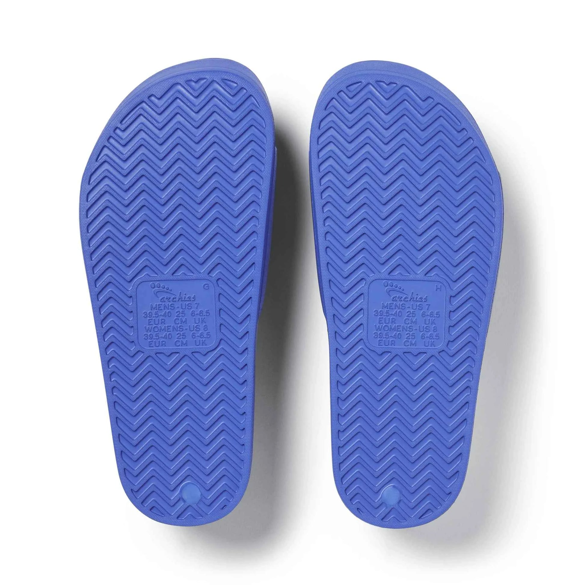 Archies Arch Support Slides - Royal Blue
