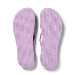 Archies Arch Support Flip Flops - Lilac