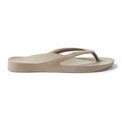 Archies Arch Support Flip Flops - Taupe