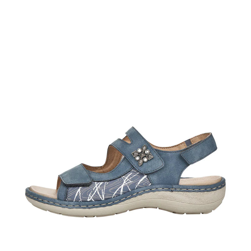 Remonte D7647-16 Blue Sandals