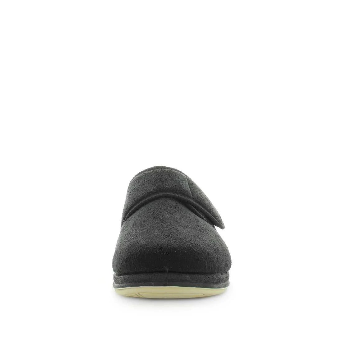 Panda Eli – Men's Slippers – Black Microsuede *COMING SOON DUE MID SEPTEMBER*