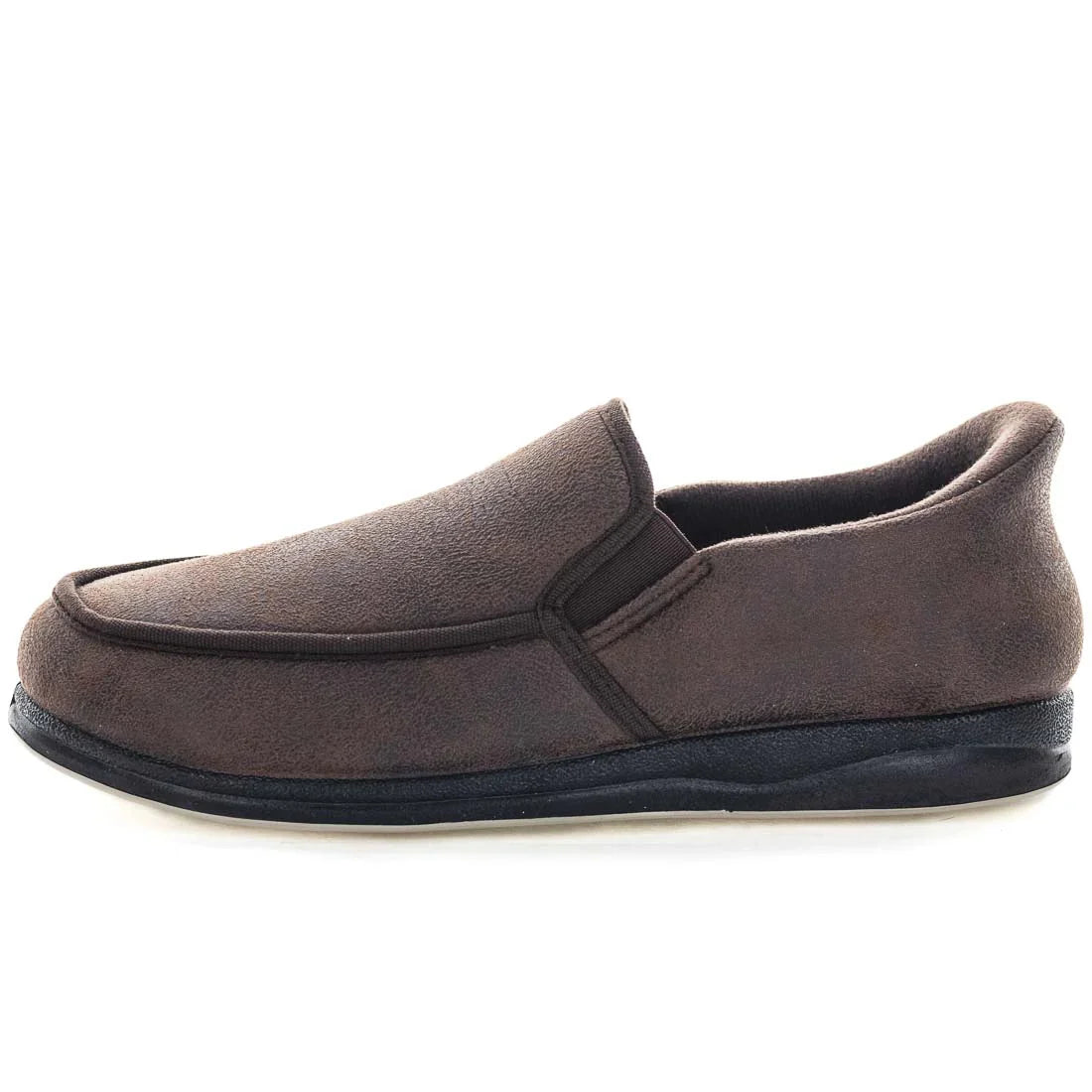 Panda Edgar STEPPINS – Men's No-Hands Slippers – Brown