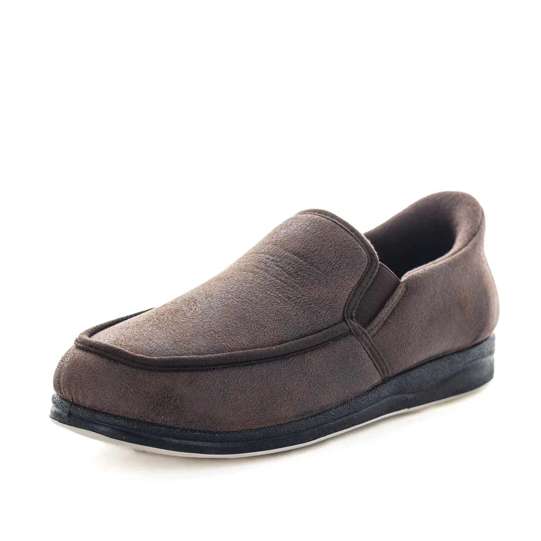 Panda Edgar STEPPINS – Men's No-Hands Slippers – Brown