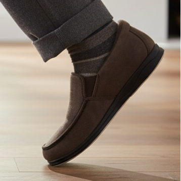 Panda Edgar STEPPINS – Men's Hands-Free Slippers – Brown *COMING SOON DUE MID SEPTEMBER*