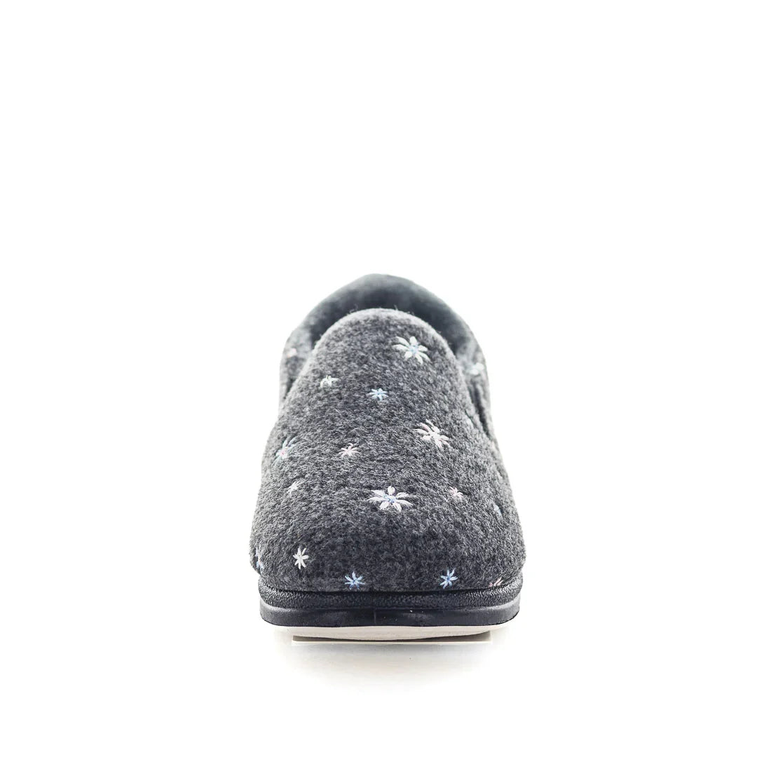 Panda Eleanor Women's STEPPINS Slippers - Grey/Flower