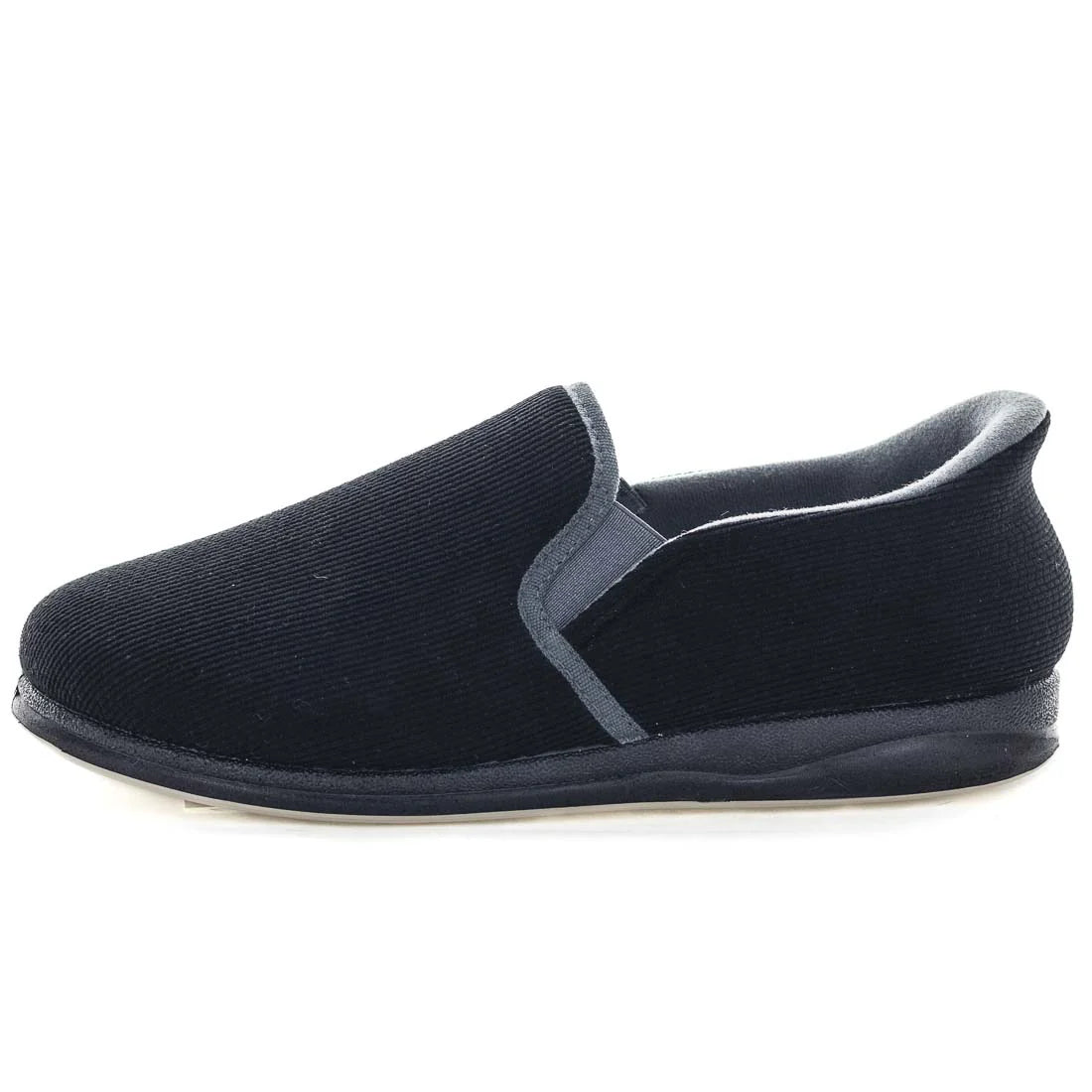 Panda Emerson STEPPINS – Men's Hands-Free Slippers – Black/Grey *COMING SOON DUE MID SEPTEMBER*
