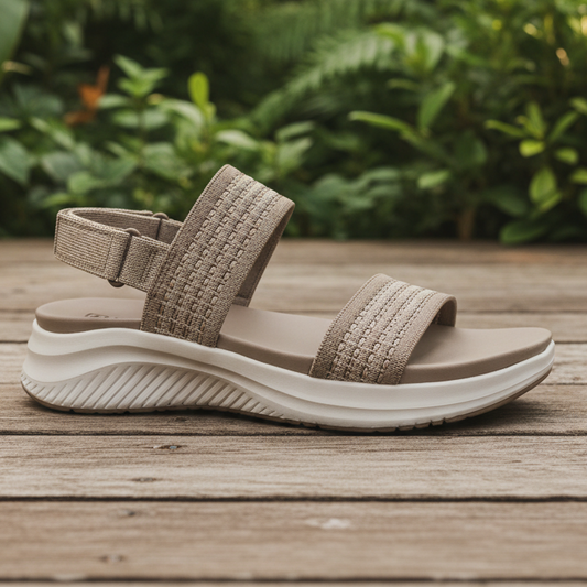 Skechers Ultra Flex 3.0 All About U – Women's Sandal – Mocha – 164090 MOC