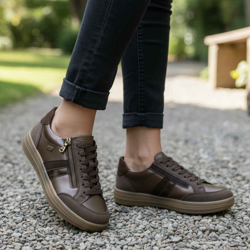Remonte D2C04 – Women's Sneaker – Metallic – D2C04-90