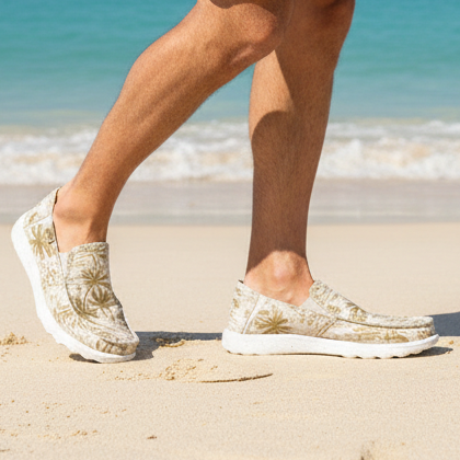 KickBack Couch 2.0 – Men's – Brown Beach Print