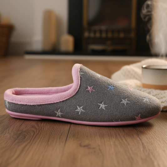 Sleepers LS179F - Grey/Pink - ELLIE