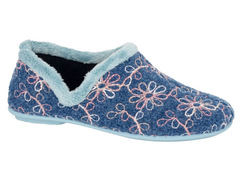 Sleepers Sara – Women's Slipper – Blue – LS193C
