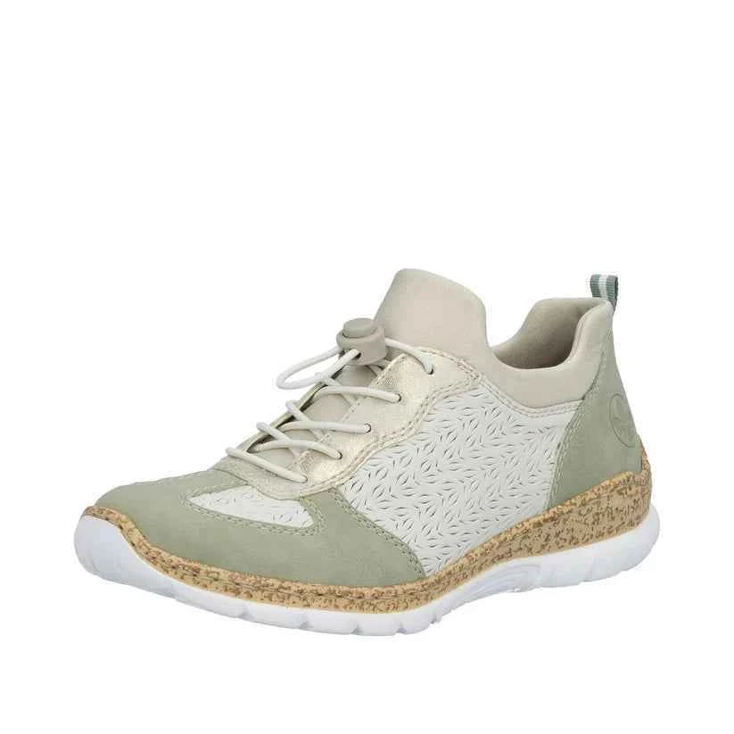Rieker N4260-80 – Sage/Offwhite