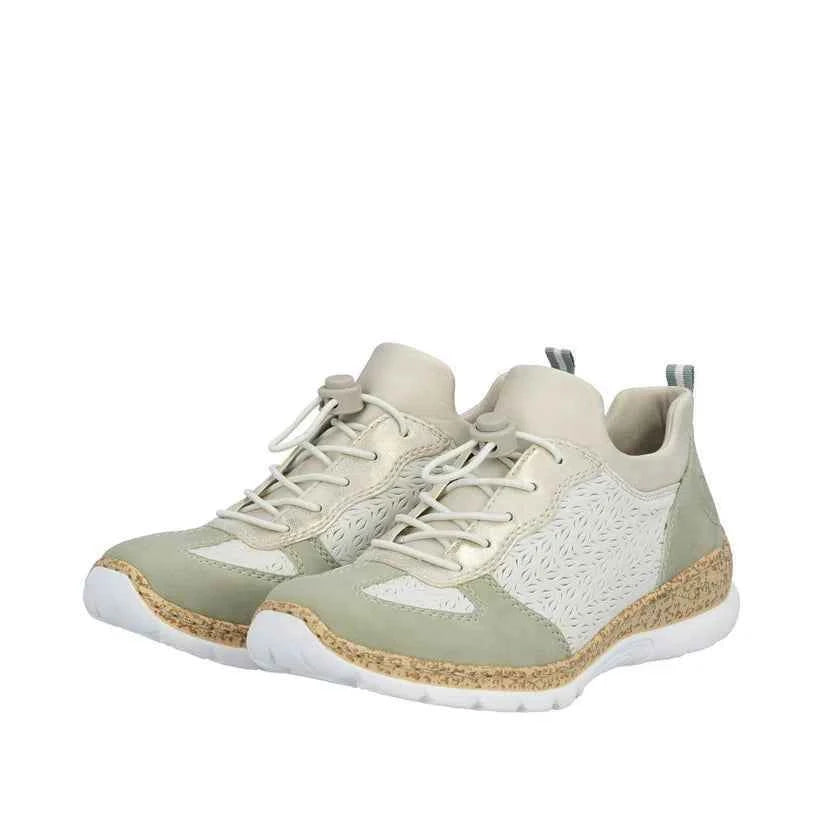 Rieker N4260-80 – Sage/Offwhite