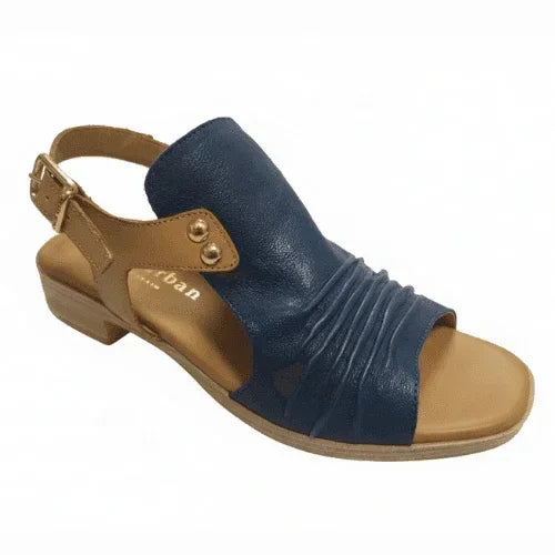 Paula Urban 9-17 Sunset - Navy/Camel - WOODLEY'S SHOES