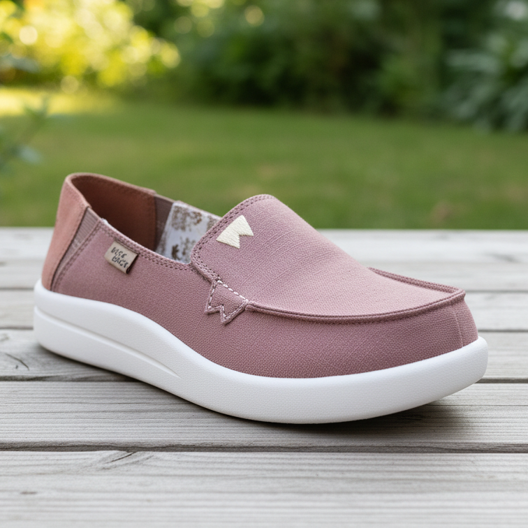 KickBack Rizzo – Women's – Linen Dusky Pink