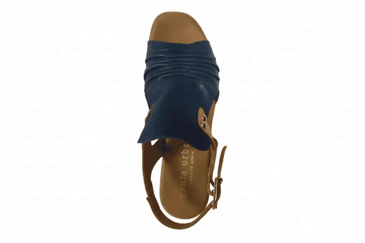 Paula Urban 9-17 Sunset - Navy/Camel - WOODLEY'S SHOES