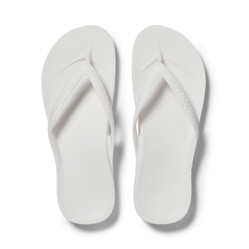 Archies Flip flops - White