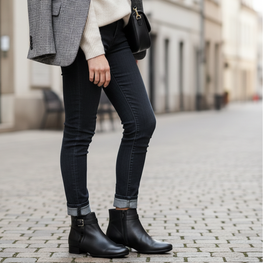 Gabor Bassey – Women's Ankle Boot – Black – 8031.01.001
