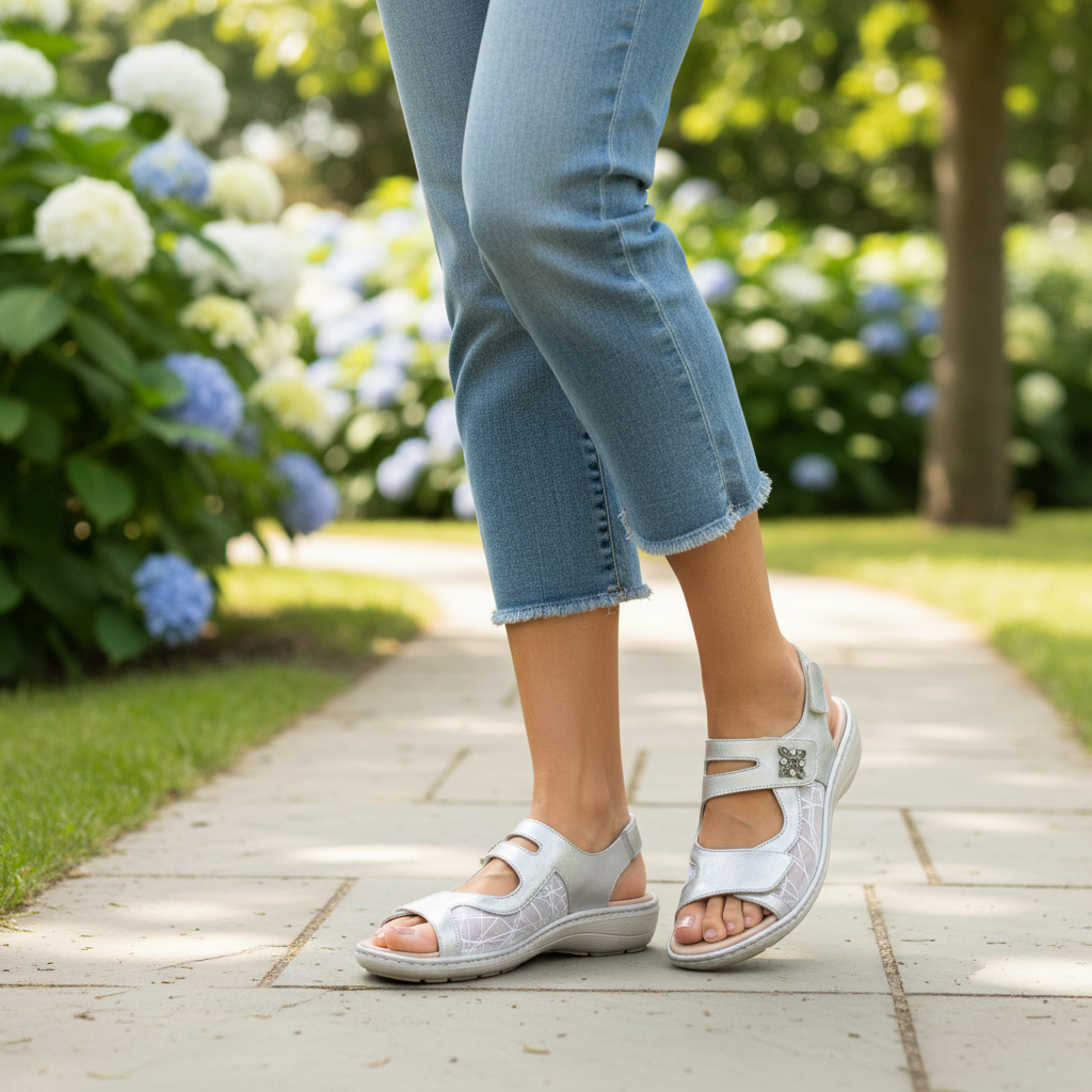 Remonte D7647-40 Grey Sandals