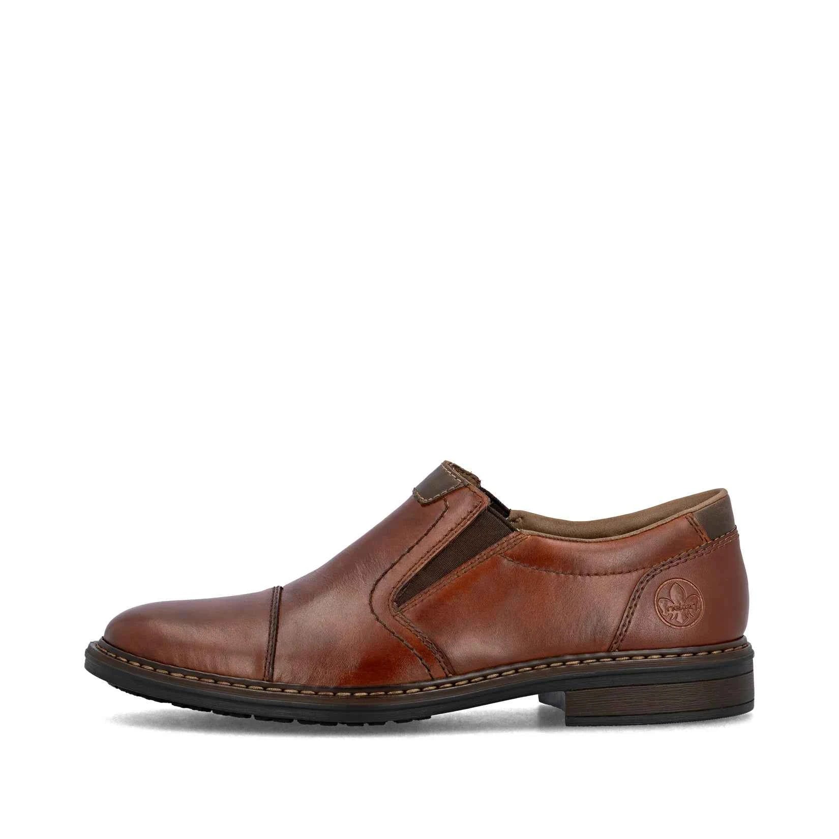 Rieker Men's Slip-on Shoe - Brown - 17659-23
