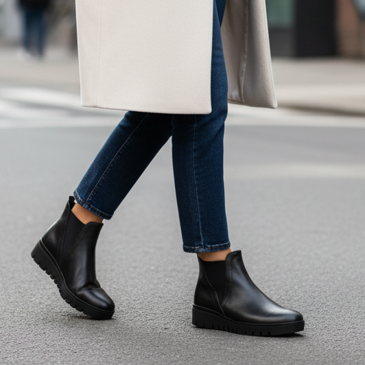 Gabor Dublin – Women's Ankle Boot – Black – 8015.01.003