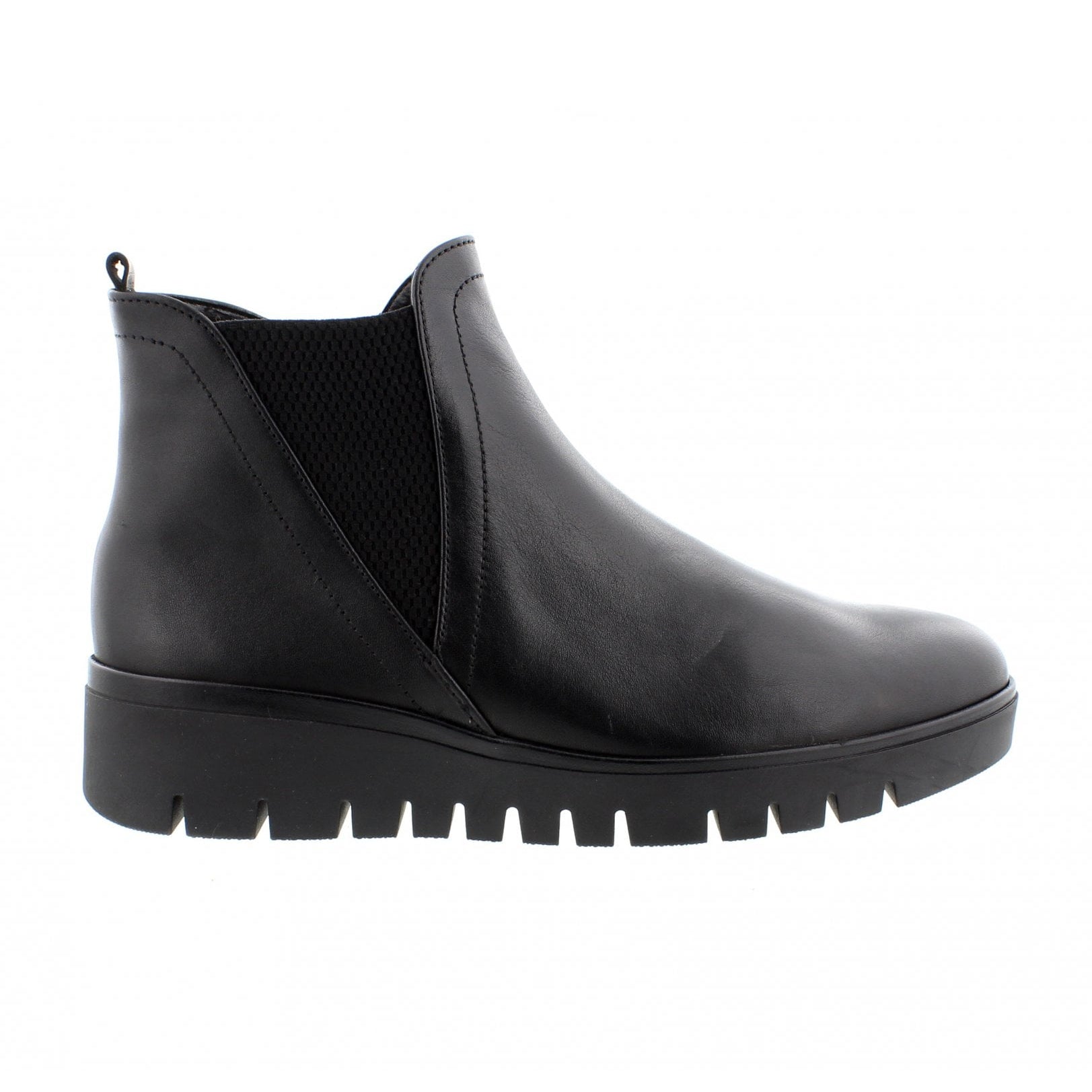 Gray suede chukka boot on a white background