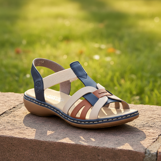 Rieker 65918-90 Blue Combi