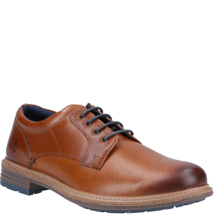 Hush Puppies Julian – Men's Leather Lace-Up Shoe – Tan