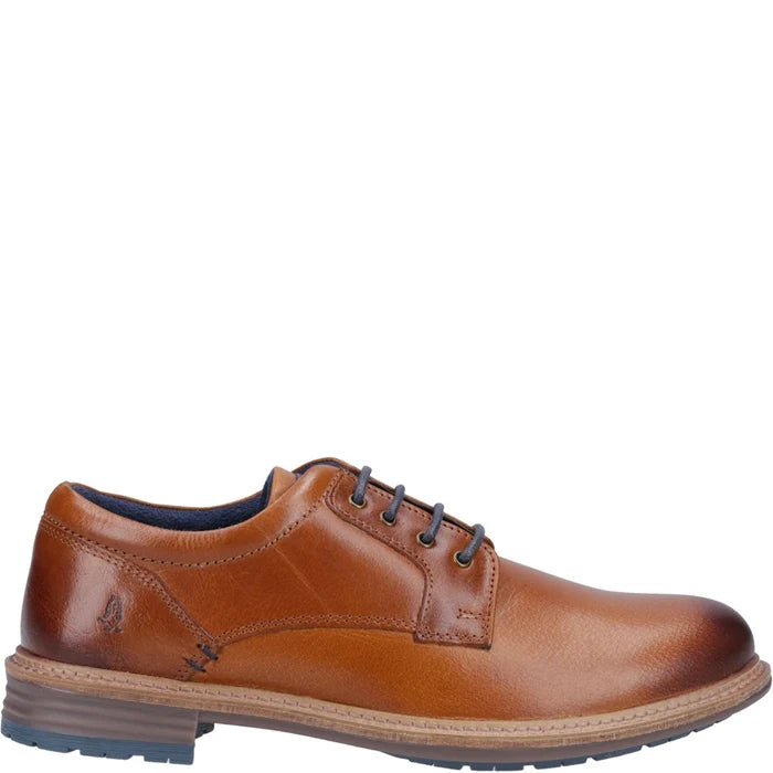 Hush Puppies Julian – Men's Leather Lace-Up Shoe – Tan
