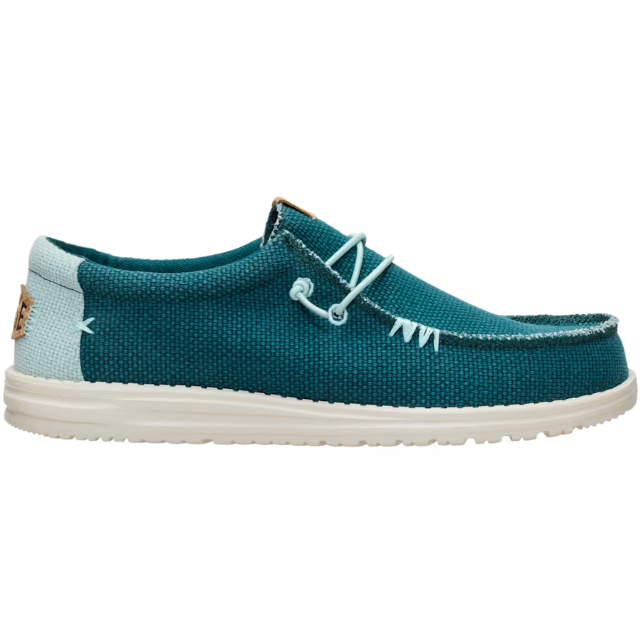 Hey Dude Wally Braided - Deep Green/Harbor Grey - 40003.
