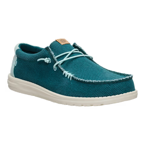 Hey Dude Wally Braided - Deep Green/Harbor Grey - 40003.
