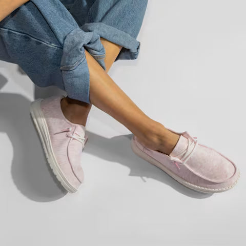 Hey Dude Wendy Stretch Jersey - Light Pink.