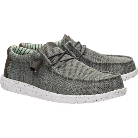 Hey Dude Wally Stretch Sox – Men's – Tea Leaf/Multi