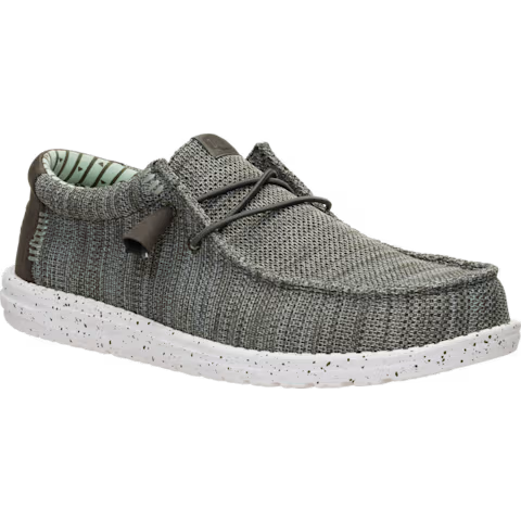 Hey Dude Wally Stretch Sox – Men's – Tea Leaf/Multi
