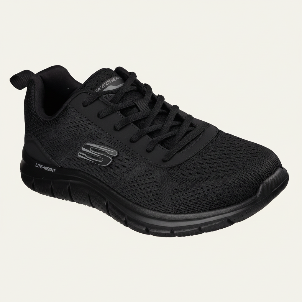 Skechers Lace-up: Track - Leshur - Black - 232758 BBK
