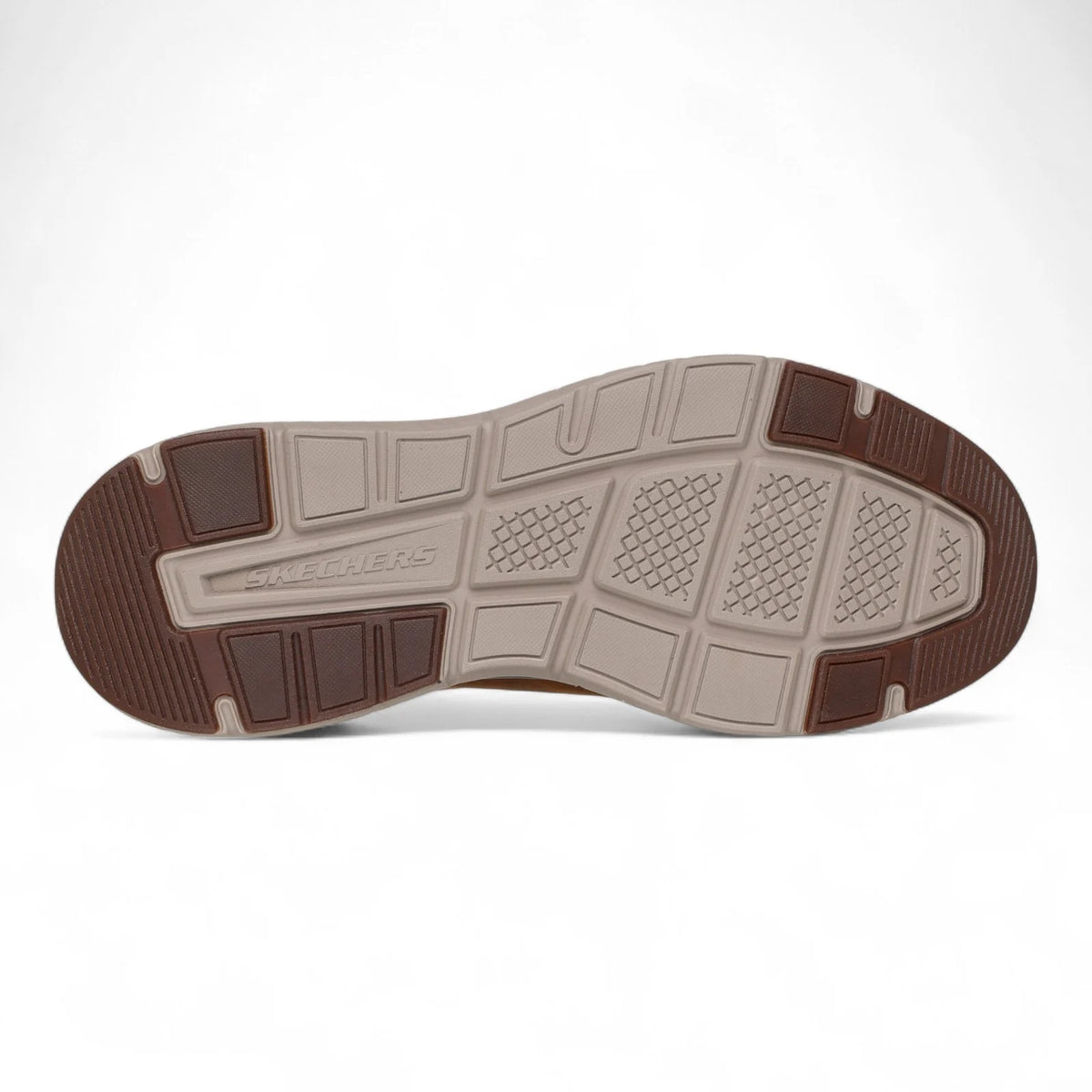 Skechers Arch Fit Crosser Ronaldo – Men's Trainers – Dark Brown – 205347 DKBR