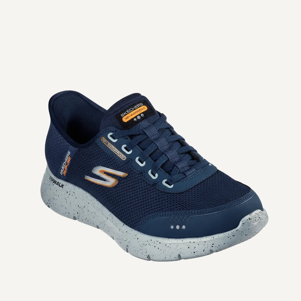 Skechers Slip-ins 100% Waterproof: GO WALK Flex - Navy - 216330 NVY