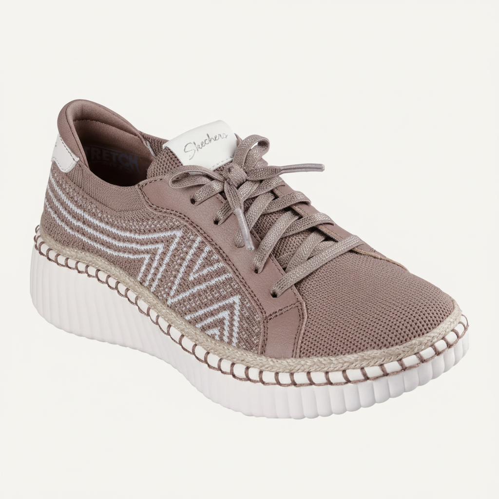 Skechers Stretch Fit: Wilshire Blvd - Bellevue - Mocha - 100716 MOC