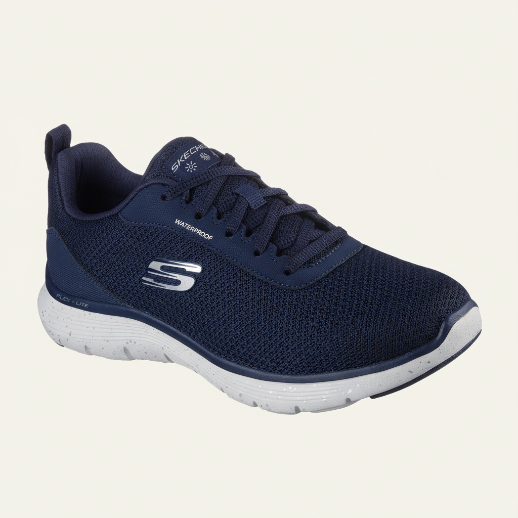 Skechers Waterproof Lace-up: Flex Appeal 5.0 - Fresh Trek - Navy - 150213 NVY