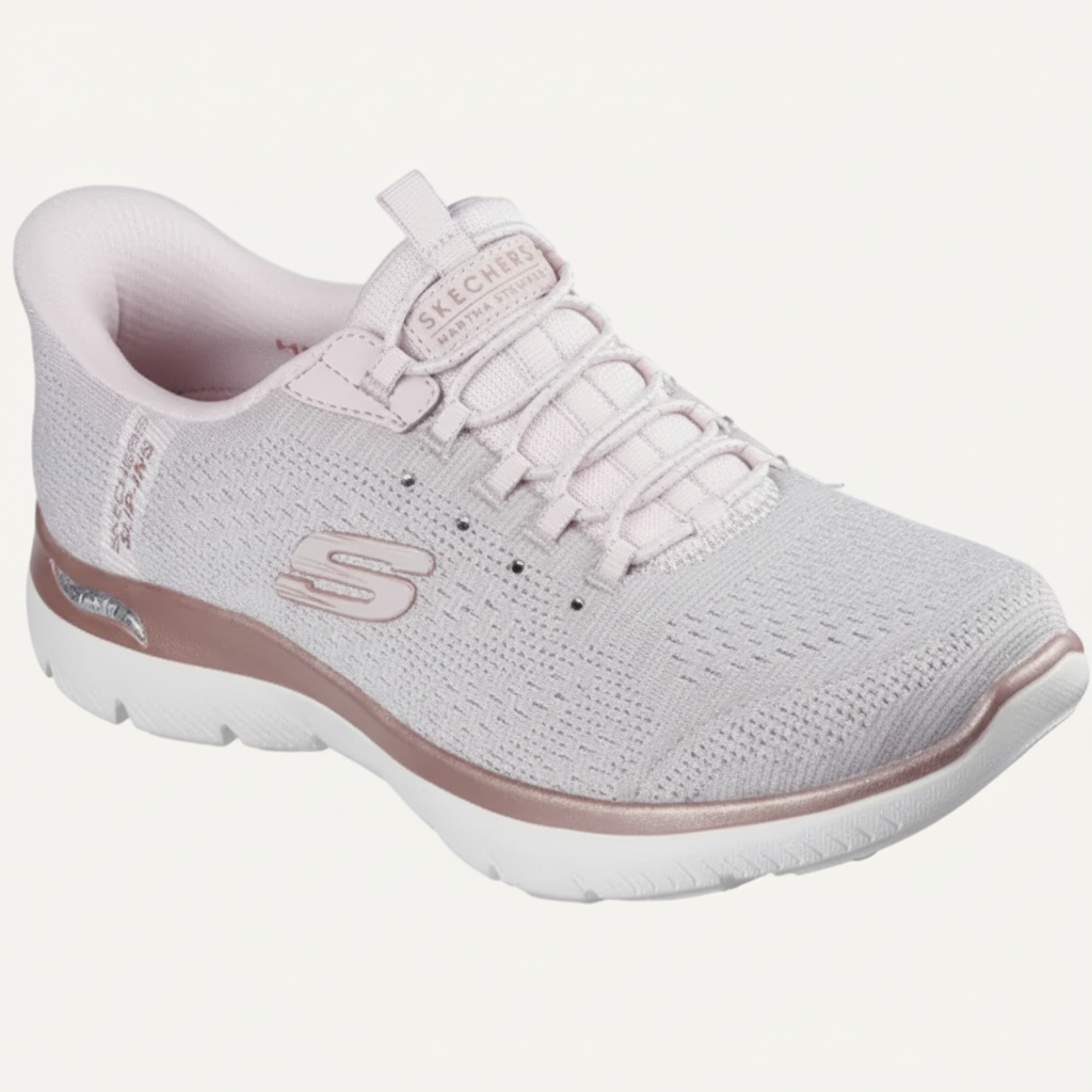 Skechers Slip-ins Martha Stewart: Arch Fit Summits - Soft Shimmer - Light Pink - 150641 LTPK