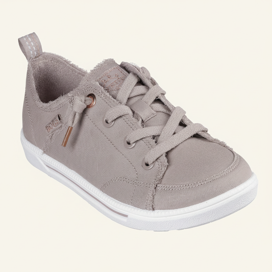 Skechers casual cotton canvas: BOBS B Cute 2.0 - Taupe - 114150 TPE