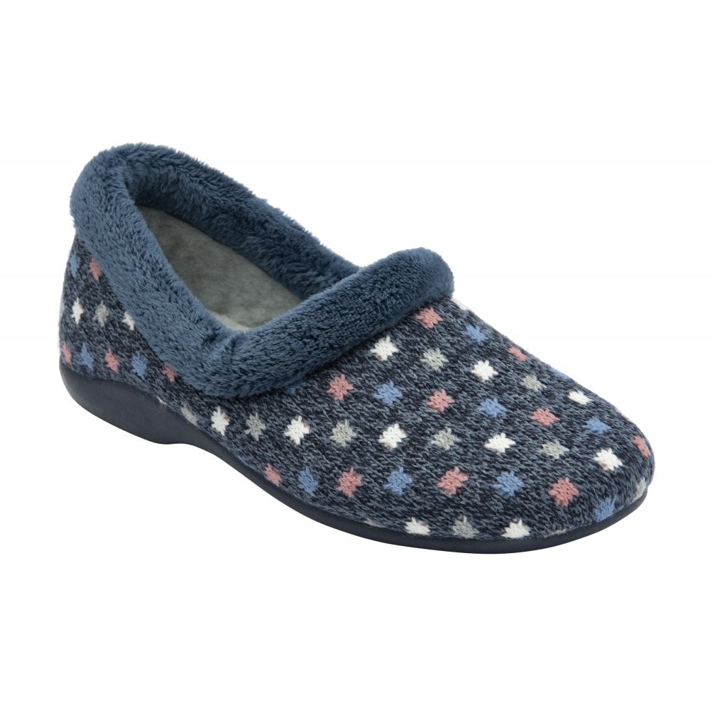 Lotus Amparo – Navy – Women's Slipper – ULH132DE0