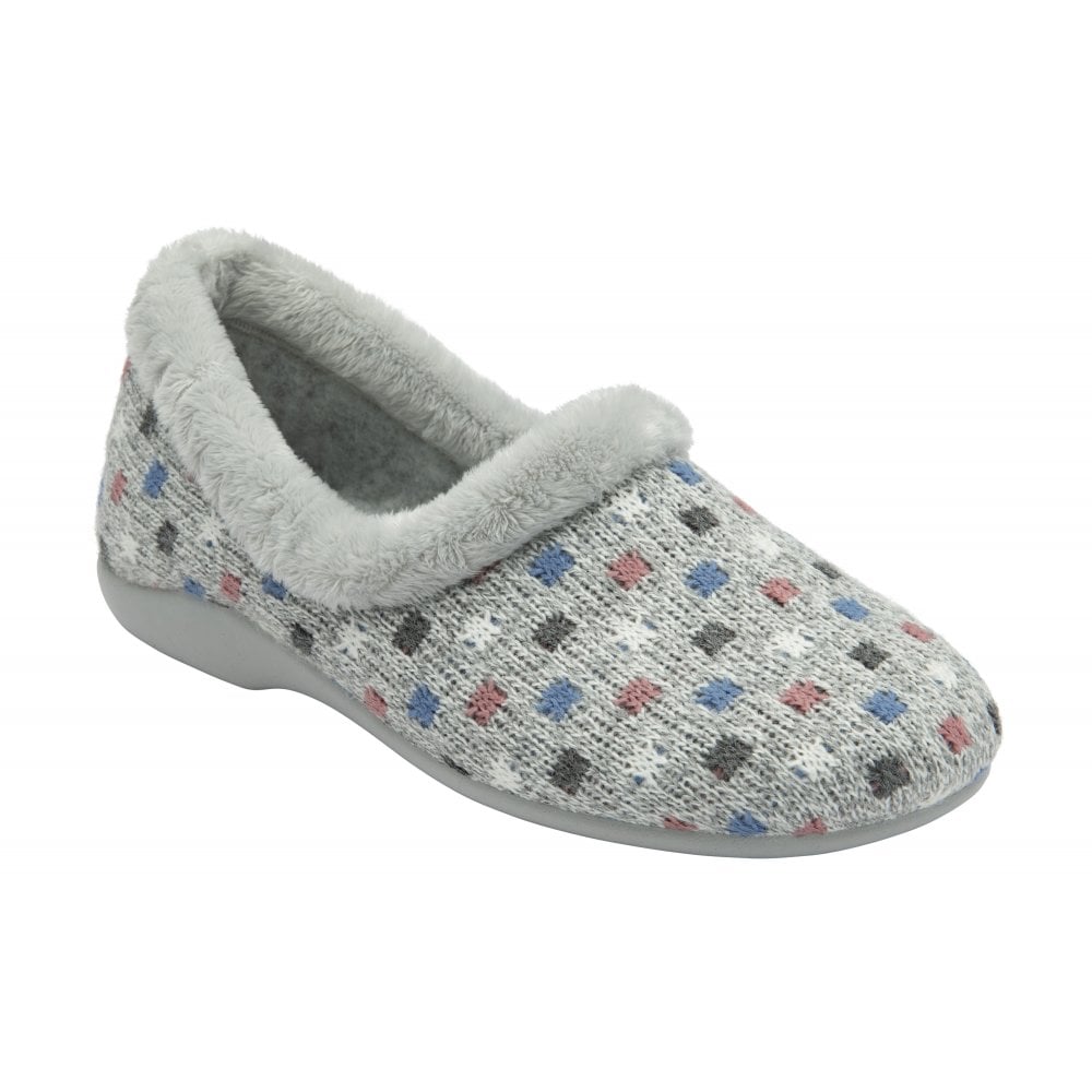 Lotus Amparo - Grey - Women's Slippers - ULH132GG0