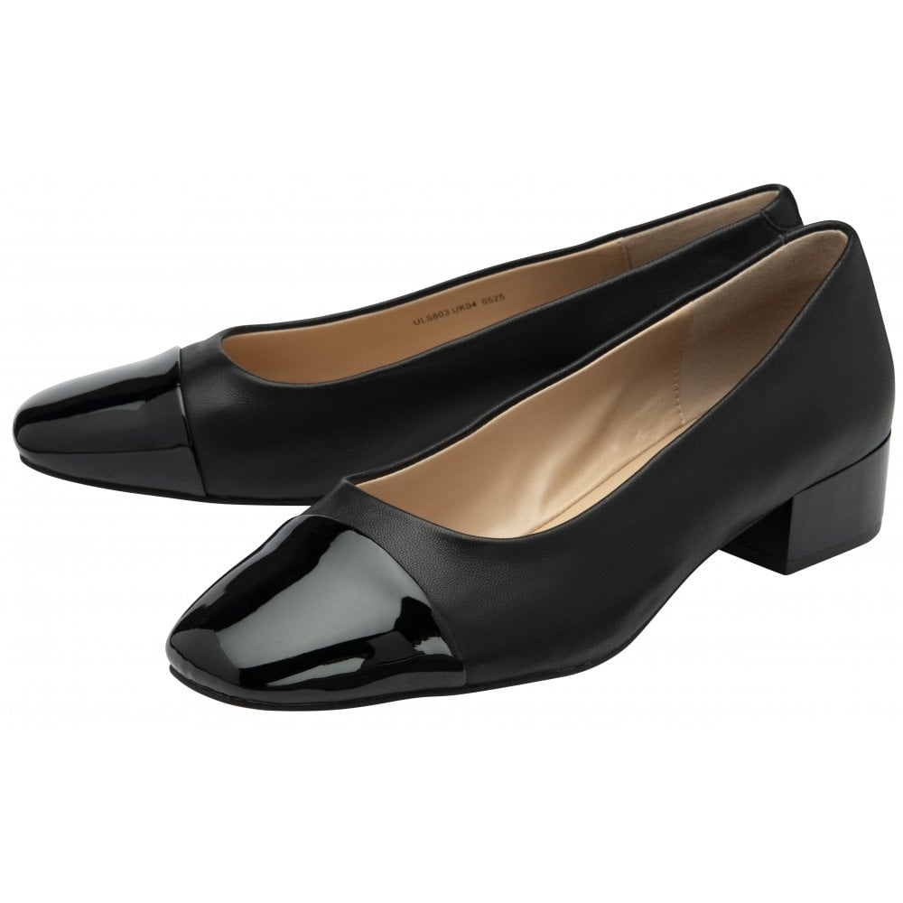 Lotus Women's Joyce Shoes Black Leather