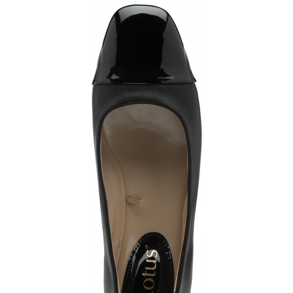 Lotus Women's Joyce Shoes Black Leather