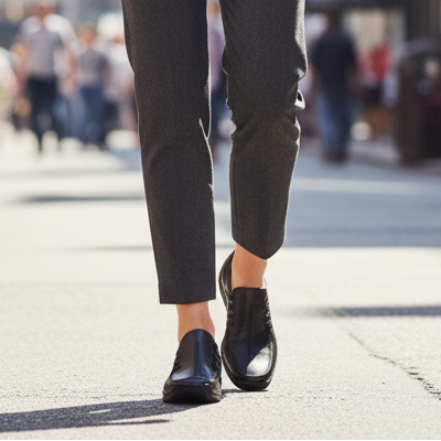 Rieker L1777-00 – Women's Elasticated Shoe – Black