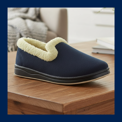 Panda Emille – Women's Slippers – Navy *COMING SOON DUE MID SEPTEMBER*